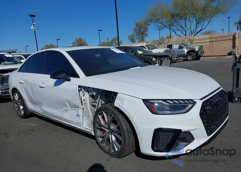 2021 Audi S4 Premium Plus Tfsi Quattro Tiptronic из США, поврежденный, VIN WAUB4AF49MA031175